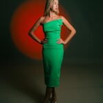 VESTIDO MIDI BANDAGEM