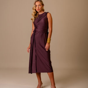 VESTIDO MIDI MALHA